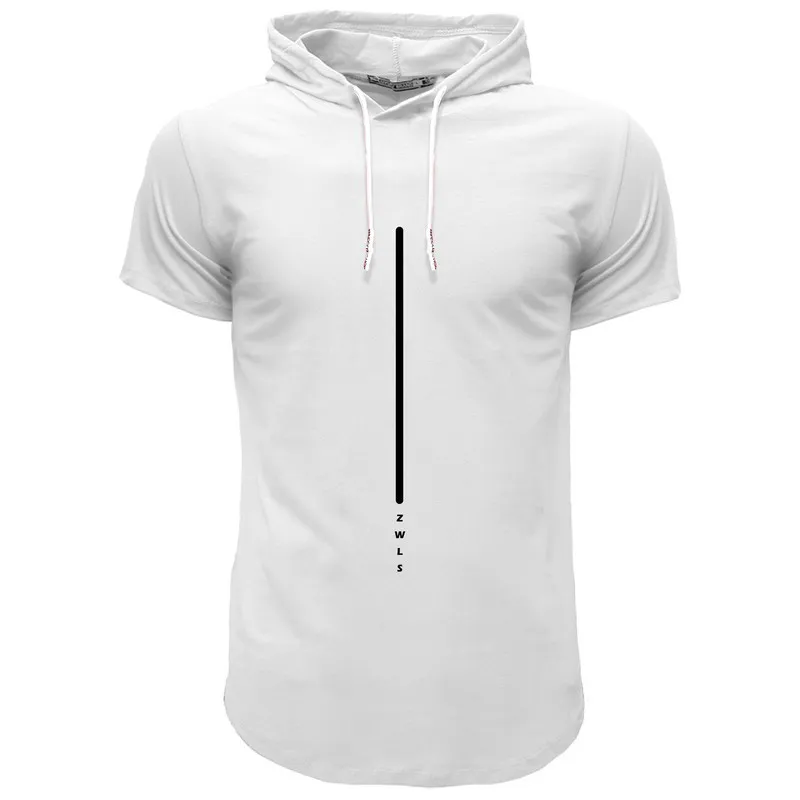 تی شرت کلاه دار مردانه ساده اسپرت و روزمره - تصویر 3