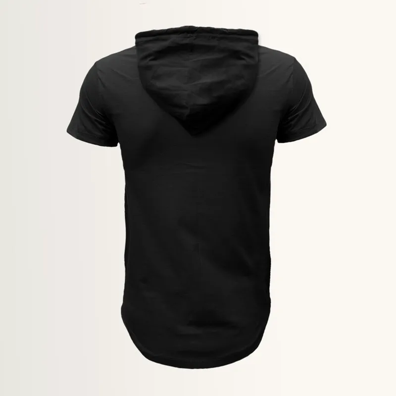 ست تی شرت و شلوار مردانه مدل man پنبه ای آستین کوتاه کلاهدار - تصویر 7