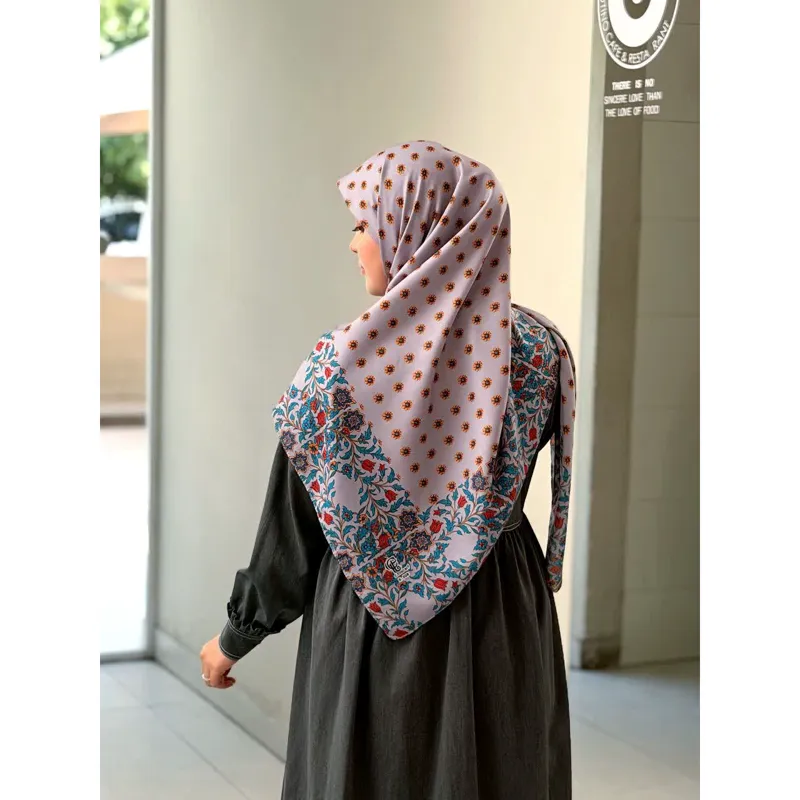 روسری نخ کاستوم طرح وصال سایز 140 - تصویر 3